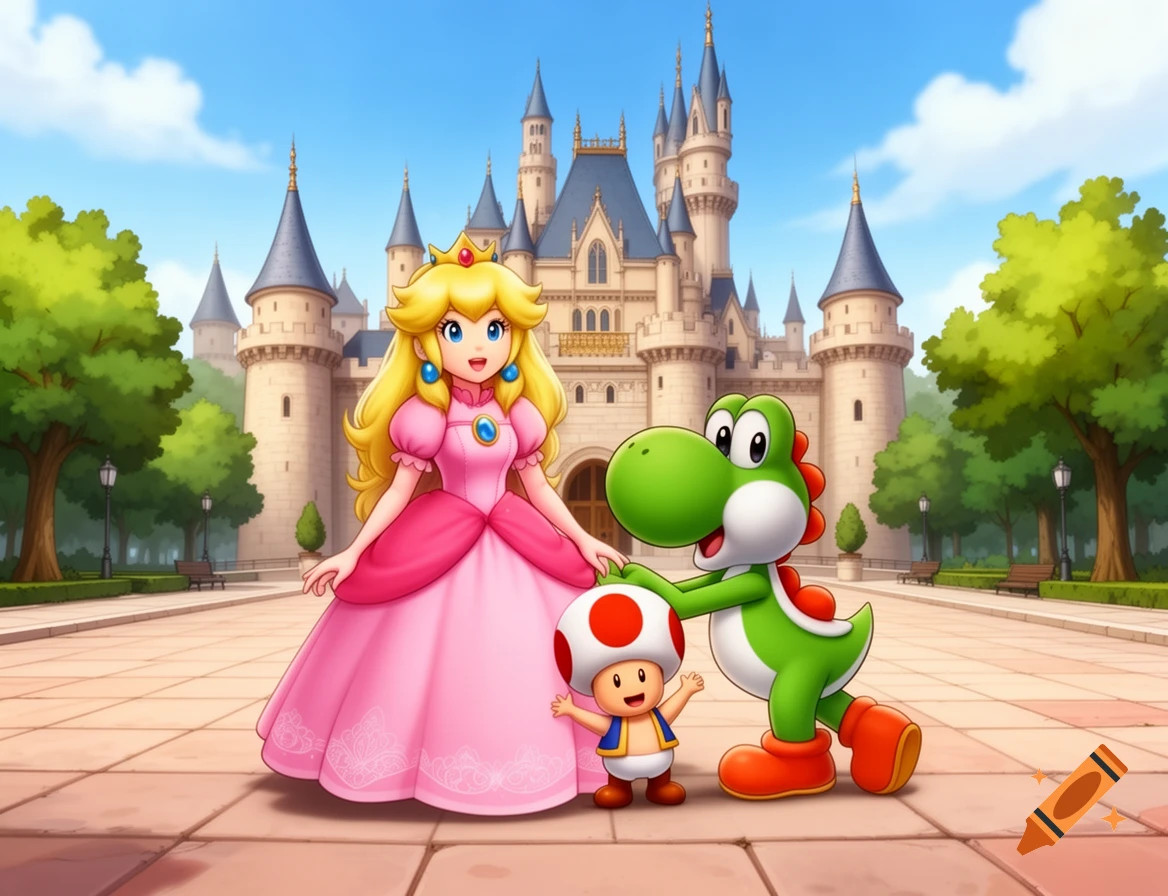 Yoshi / Peach / Toad